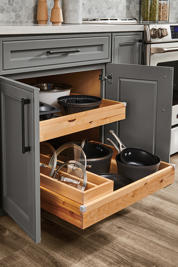 Tiered Cutlery Divider - Decora Cabinetry