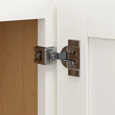 framed cabinet hinge