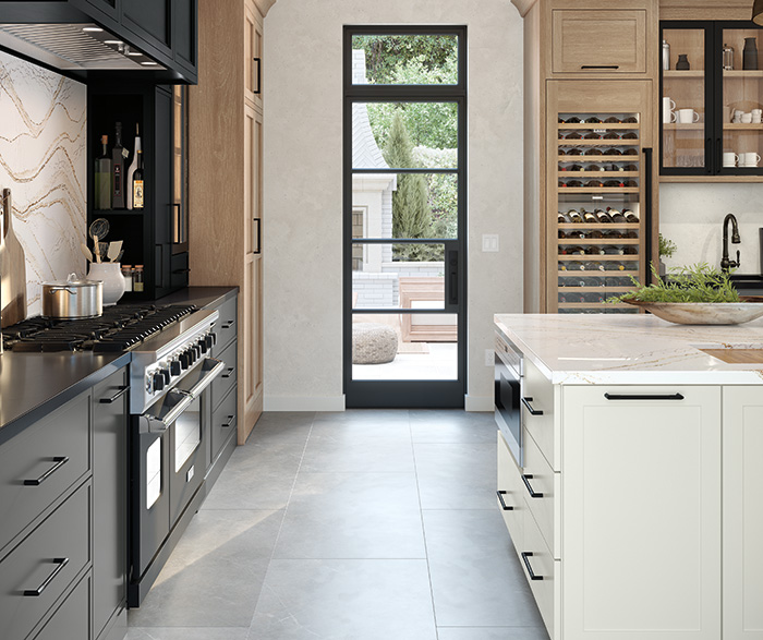 Quartersawn White Oak Kitchen