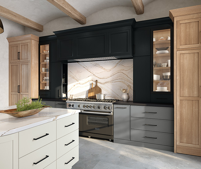 Quartersawn White Oak Kitchen