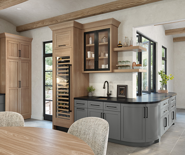 Quartersawn White Oak Kitchen